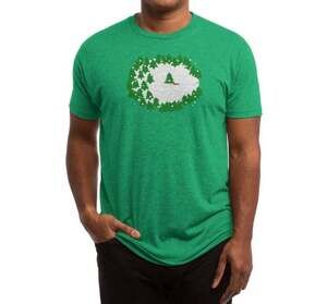 Threadless Day of Reckoning Pine Tree Silhouette T-Shirt